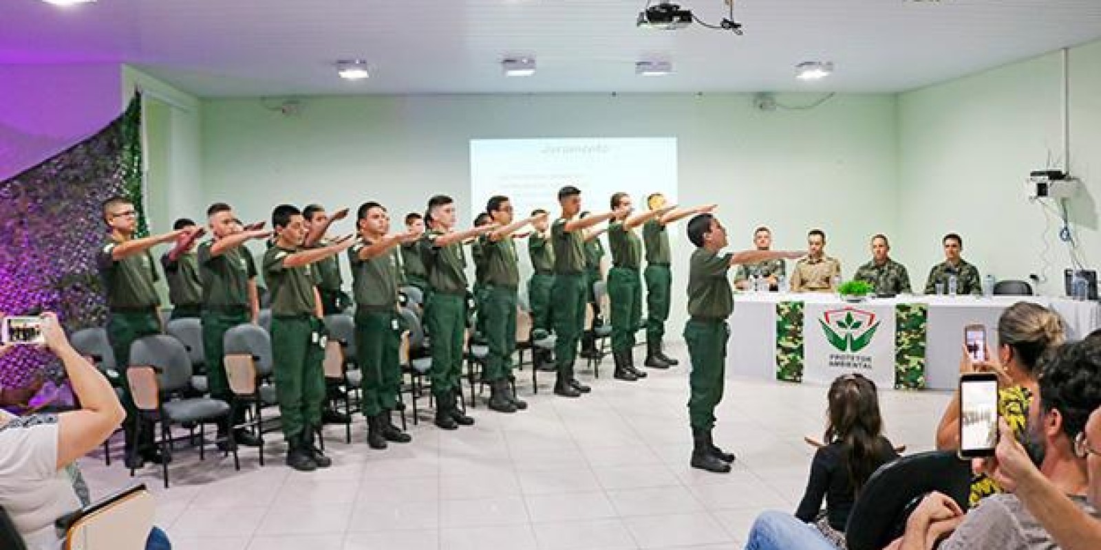 Polícia Ambiental forma alunos do programa Protetor Ambiental - Foto 4