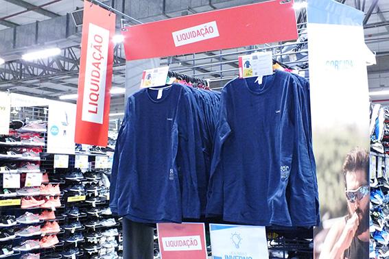 Super liquidação Decathlon surpreende clientes e atrai consumidores