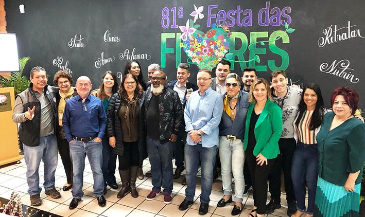  Lançamento da 81ª Festa das Flores mostra a grandiosidade e criatividade do evento