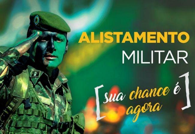 Prazo para alistamento militar termina no dia 31 de agosto